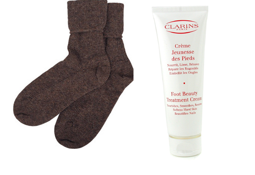 Description: Brora Cashmere Socks, Hand & Foot Beauty Treatment Kit
