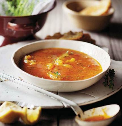 Description: Smoked haddock and tomato soup