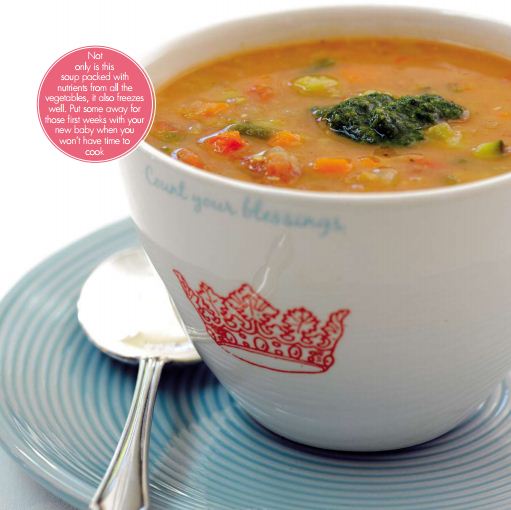 Veg & lentil soup
