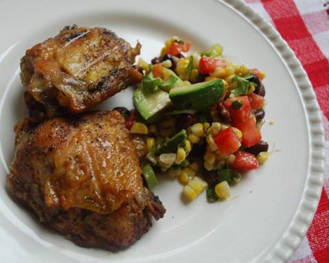 Description: Chicken And Sweet corn With Avo