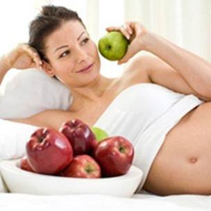 Description: Eating apple every day is good for pregnant women.