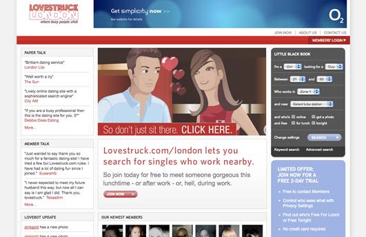 Description: Website: lovestruck.com
