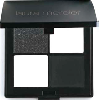 Description: Laura Mercier Eye Color Quad in Tuxedo