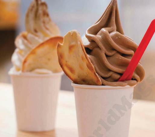 Description: The Soft Machine sells innovatively flavored heritage-themed soft serve