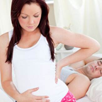 Description: There are many reasons making pregnant women have stomachache. 