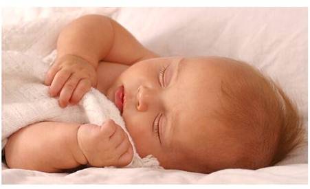 Description: Babies sleep all the night when they are ready, even if they were breastfed or not.