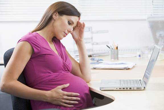 Headache is the most popular in the middle 3 months of pregnancy.