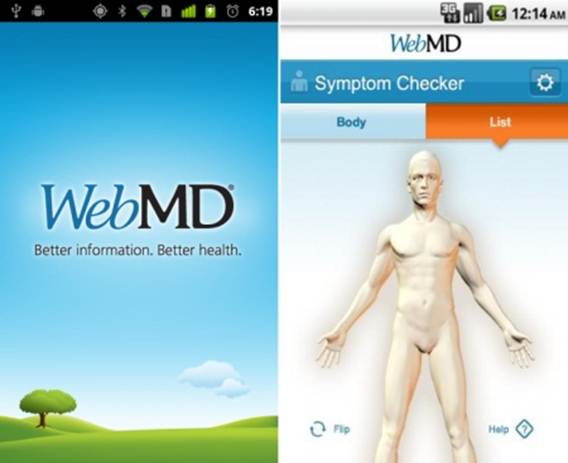 Description:  WebMd Android App