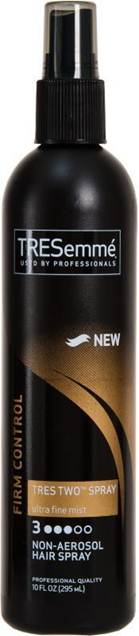 Description: Tresemmé Tres Two Ultra Fine Mist Non-Aerosol Hairspray 