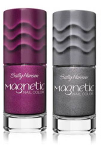 Description: Sally Hansen Magnetic Nail Color in Graphire Gravity and Polar Purple ($9.95 each)
