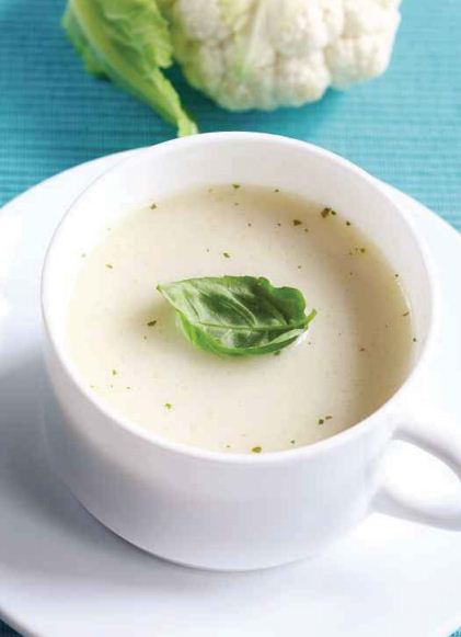 Cauliflower energy soup