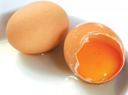 Uncooked egg can catch salmonella that can make you and fetus have the problem.