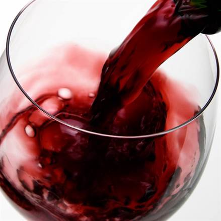 Red wine has an amount of substance called resveratrol which delay cell aging.