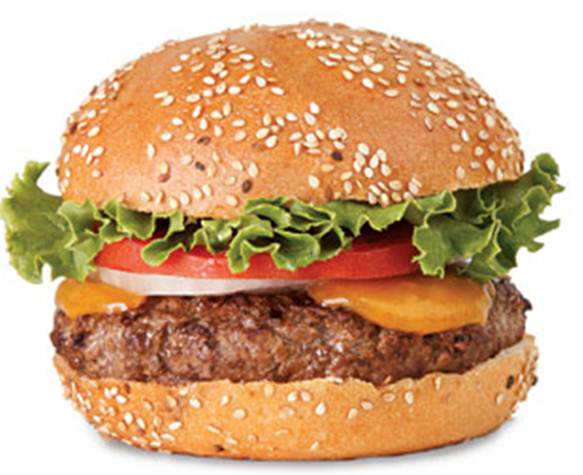 Description: Fast food – Lean meat burgers