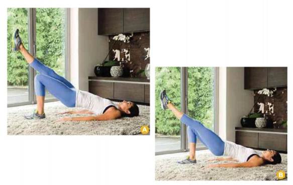Description: core, lower back, glutes and hamstrings