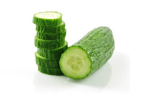 Description: Cucumbers are very good for skin