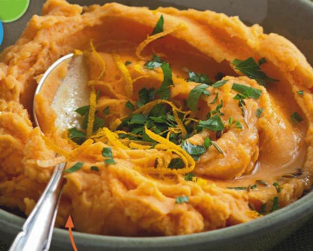 Whipped Sweet Potato Mash With Fennel And Orange