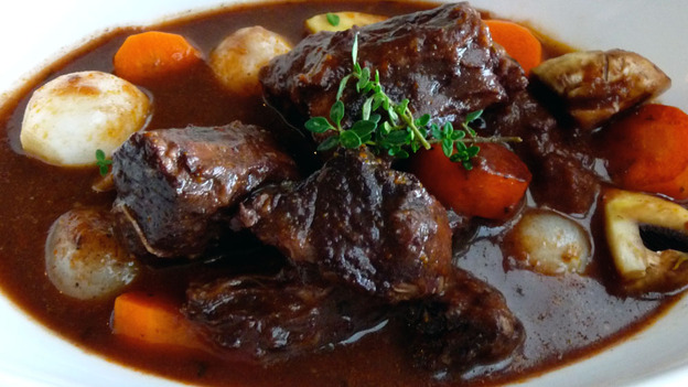 Red Wine And Coffee Beef Stew