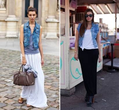 Or a sleeveless waistcoat made from demi material will also bring personality to you.