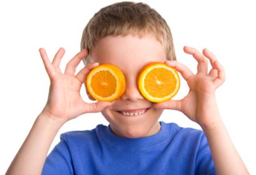 Vitamin C helps children strengthen the resistance.
