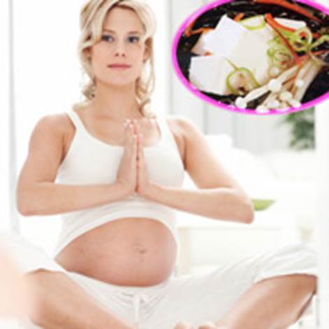 Seaweed soup is fresh and nutritious for pregnant women.