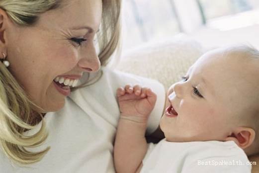 Talk and talk to babies in order to develop the language’s ability in their brain.