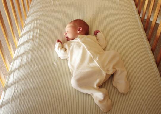Let infants sleep on private bed 
