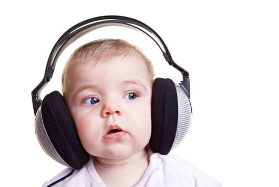 Description: Music can help babies feel sleepy.