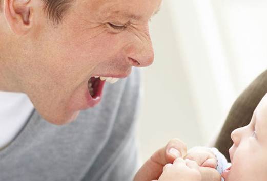 Description: Babies learn by watching and communicating to the surroundings.