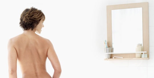 Description: Check your body carefully in front of a big mirror