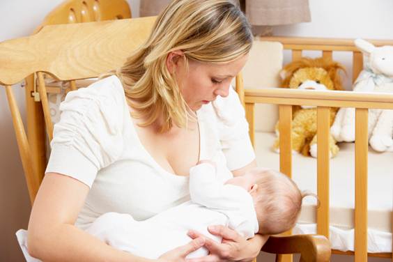Description: It’s recommended that you breastfeed your children usually.