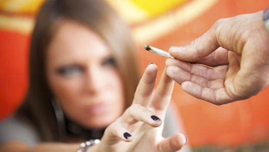 Description: 6.5% of 12 grader reported smoking marijuana every day.